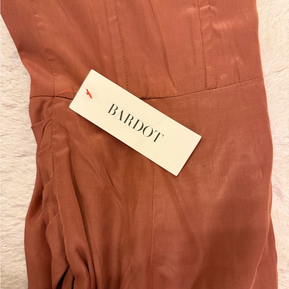 NWT Bardot Jamila Dress Chestnut M - Picture 6 of 6